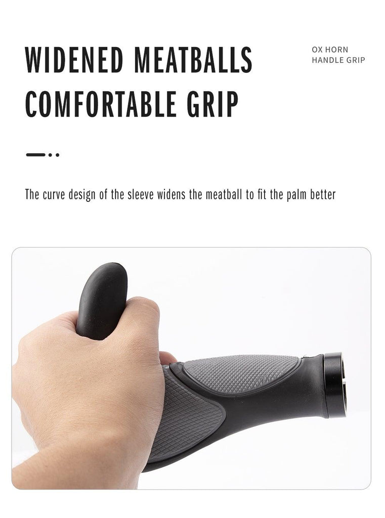 Waterproof Road Bike Horn Handlebar Cover Anti - Slip Handle Bar Grip Bicycle Accessories Mountain Bike Silicone Handlebar Grips Ergonomic Desgin With Bilaterally Locking Ring Non - Slip For Standard Bike - UrbanCycling.com