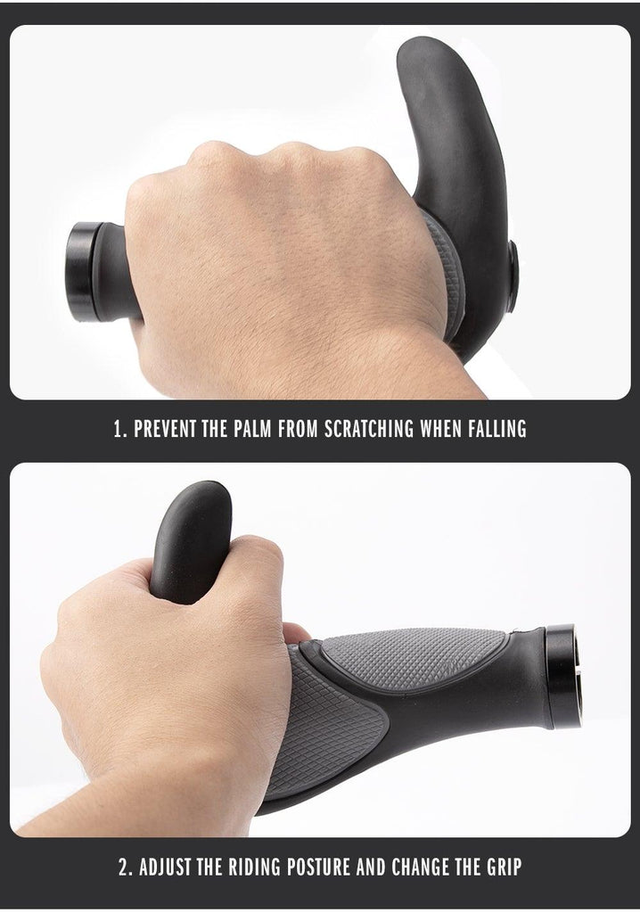 Waterproof Road Bike Horn Handlebar Cover Anti - Slip Handle Bar Grip Bicycle Accessories Mountain Bike Silicone Handlebar Grips Ergonomic Desgin With Bilaterally Locking Ring Non - Slip For Standard Bike - UrbanCycling.com