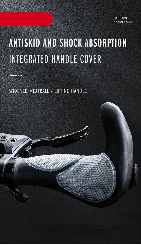Waterproof Road Bike Horn Handlebar Cover Anti - Slip Handle Bar Grip Bicycle Accessories Mountain Bike Silicone Handlebar Grips Ergonomic Desgin With Bilaterally Locking Ring Non - Slip For Standard Bike - UrbanCycling.com