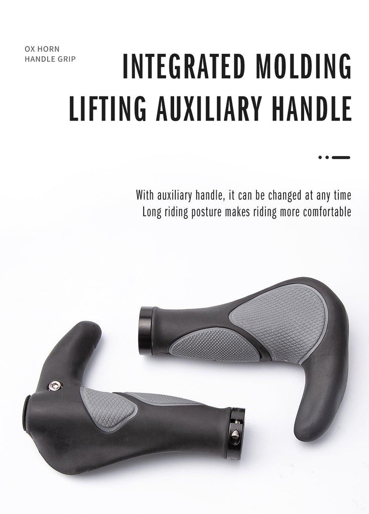 Waterproof Road Bike Horn Handlebar Cover Anti - Slip Handle Bar Grip Bicycle Accessories Mountain Bike Silicone Handlebar Grips Ergonomic Desgin With Bilaterally Locking Ring Non - Slip For Standard Bike - UrbanCycling.com