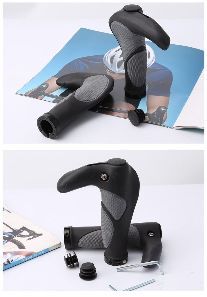 Waterproof Road Bike Horn Handlebar Cover Anti - Slip Handle Bar Grip Bicycle Accessories Mountain Bike Silicone Handlebar Grips Ergonomic Desgin With Bilaterally Locking Ring Non - Slip For Standard Bike - UrbanCycling.com
