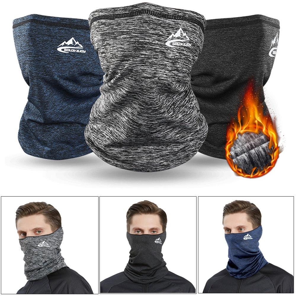 Winter Outdoor Neck Warmer Cycling Scarf Running Sports Headwear Face Scarf Bicycle Bandana Men Simple Fashion Motorcycle Windproof Sun Protect Cycling Face Neck Mask Headwear Scarf Bandana Hood Half Breathable Dustproof Hang - Ear Cap Bike Headbands - UrbanCycling.com