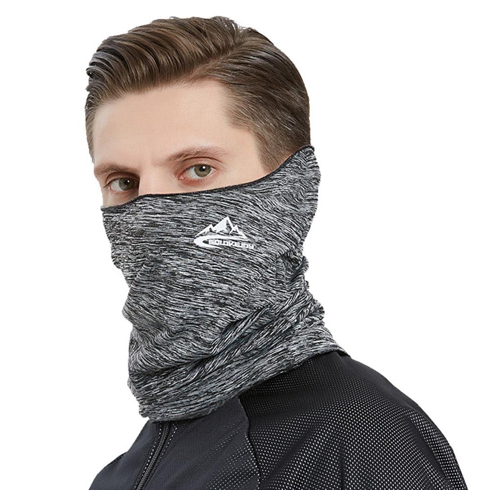 Winter Outdoor Neck Warmer Cycling Scarf Running Sports Headwear Face Scarf Bicycle Bandana Men Simple Fashion Motorcycle Windproof Sun Protect Cycling Face Neck Mask Headwear Scarf Bandana Hood Half Breathable Dustproof Hang - Ear Cap Bike Headbands - UrbanCycling.com