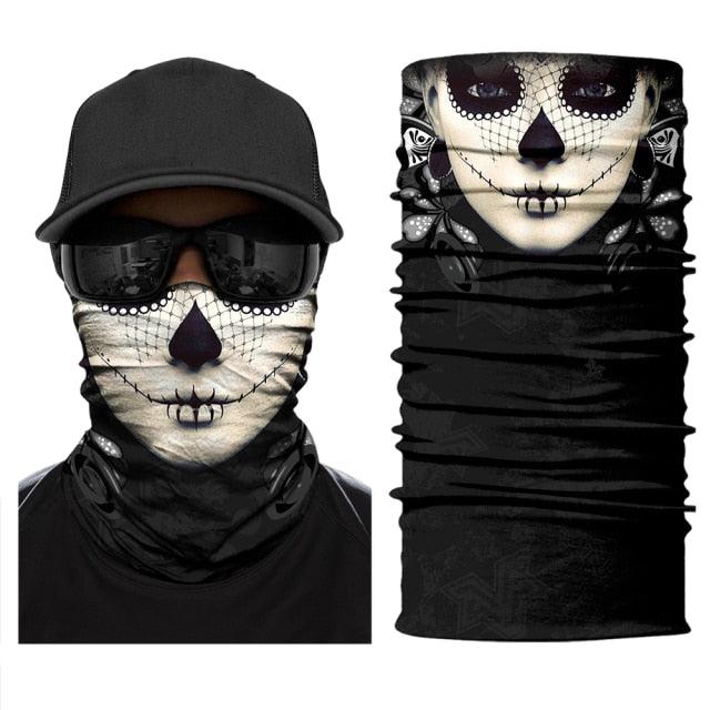 Women Balaclava Neck Gaiter Tubular Buff Bandana Scarf Headgear Bicycle Half Mask Face Cover Venom Headband Summer Men Beanie Hat Windproof Head Scarves Neck Warmer Cycling Camping Hiking Men Women Fashion Magic Scarves Turban Outdoor Headband - UrbanCycling.com