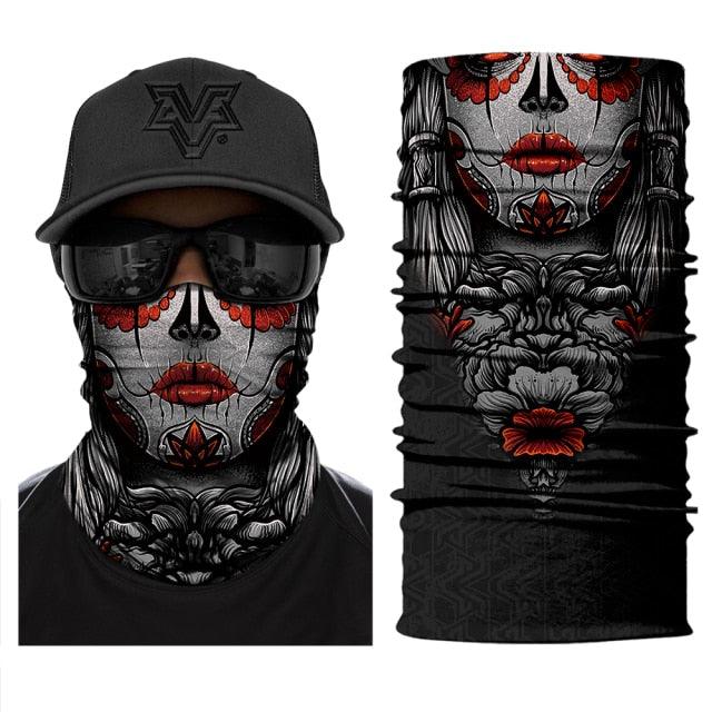 Women Balaclava Neck Gaiter Tubular Buff Bandana Scarf Headgear Bicycle Half Mask Face Cover Venom Headband Summer Men Beanie Hat Windproof Head Scarves Neck Warmer Cycling Camping Hiking Men Women Fashion Magic Scarves Turban Outdoor Headband - UrbanCycling.com