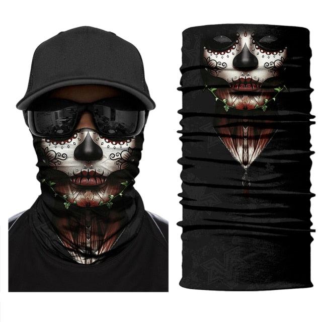 Women Balaclava Neck Gaiter Tubular Buff Bandana Scarf Headgear Bicycle Half Mask Face Cover Venom Headband Summer Men Beanie Hat Windproof Head Scarves Neck Warmer Cycling Camping Hiking Men Women Fashion Magic Scarves Turban Outdoor Headband - UrbanCycling.com