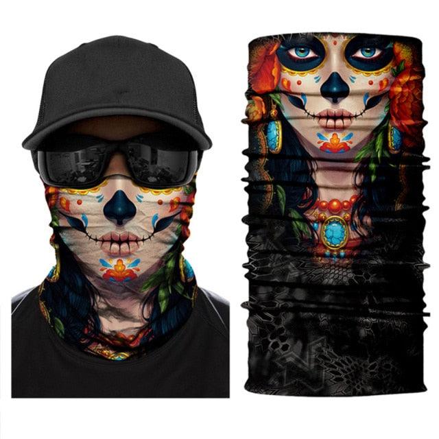 Women Balaclava Neck Gaiter Tubular Buff Bandana Scarf Headgear Bicycle Half Mask Face Cover Venom Headband Summer Men Beanie Hat Windproof Head Scarves Neck Warmer Cycling Camping Hiking Men Women Fashion Magic Scarves Turban Outdoor Headband - UrbanCycling.com