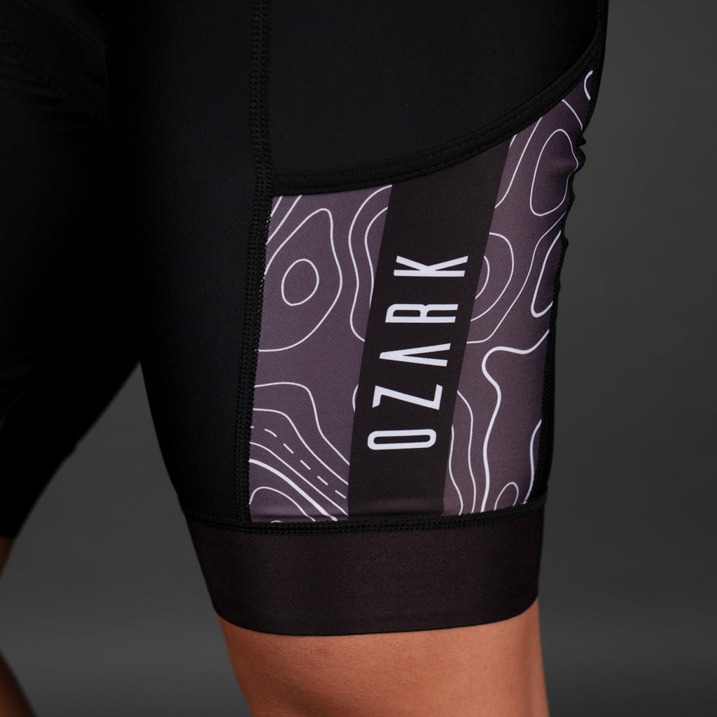 Women's Bib Shorts - Graphite Core - UrbanCycling.com