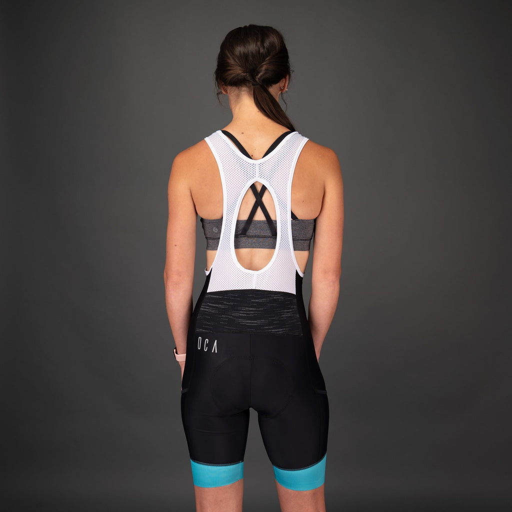 Women's Bib Shorts - Green Core - UrbanCycling.com