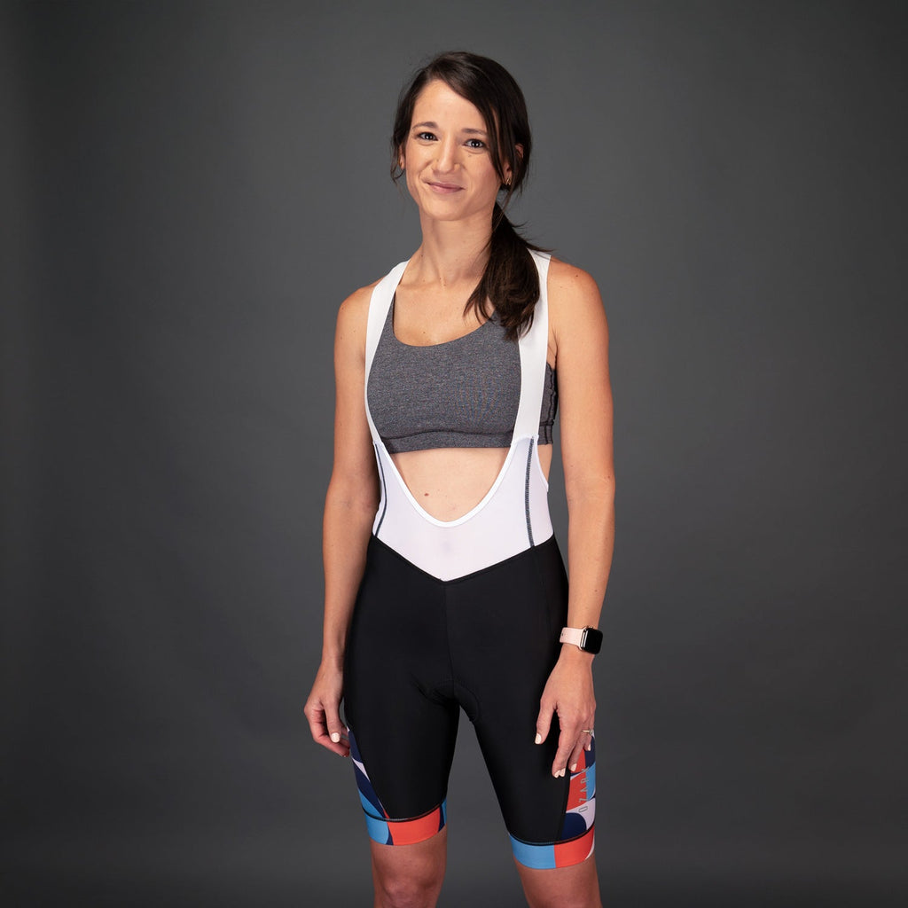 Women's Bib Shorts - Retro - UrbanCycling.com