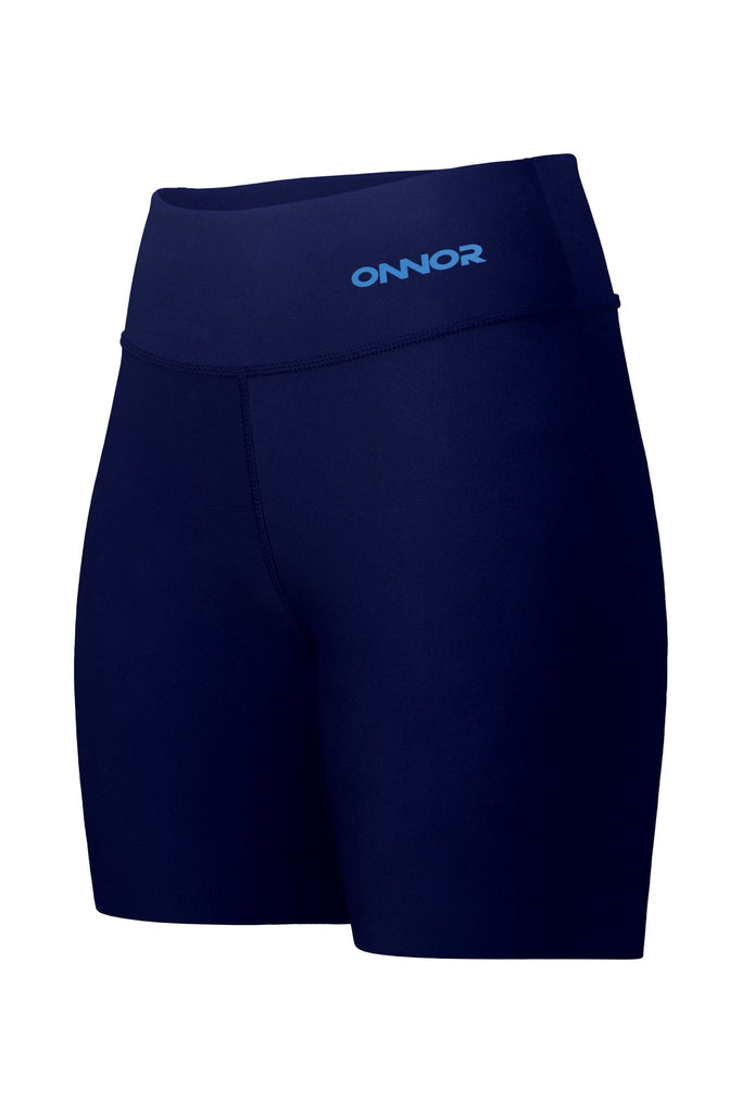 Women's Blue PRO Seamless Running Shorts - UrbanCycling.com