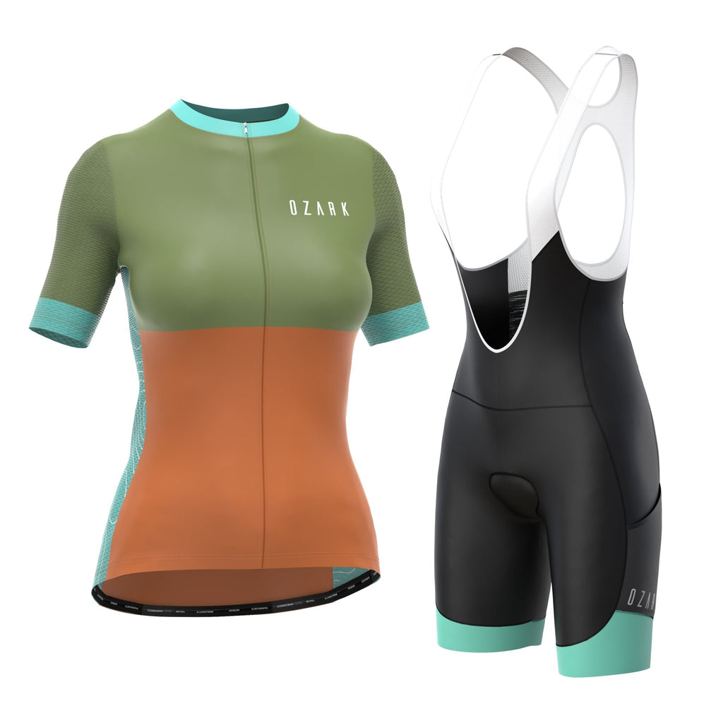 Women's Jersey - Green Core - UrbanCycling.com