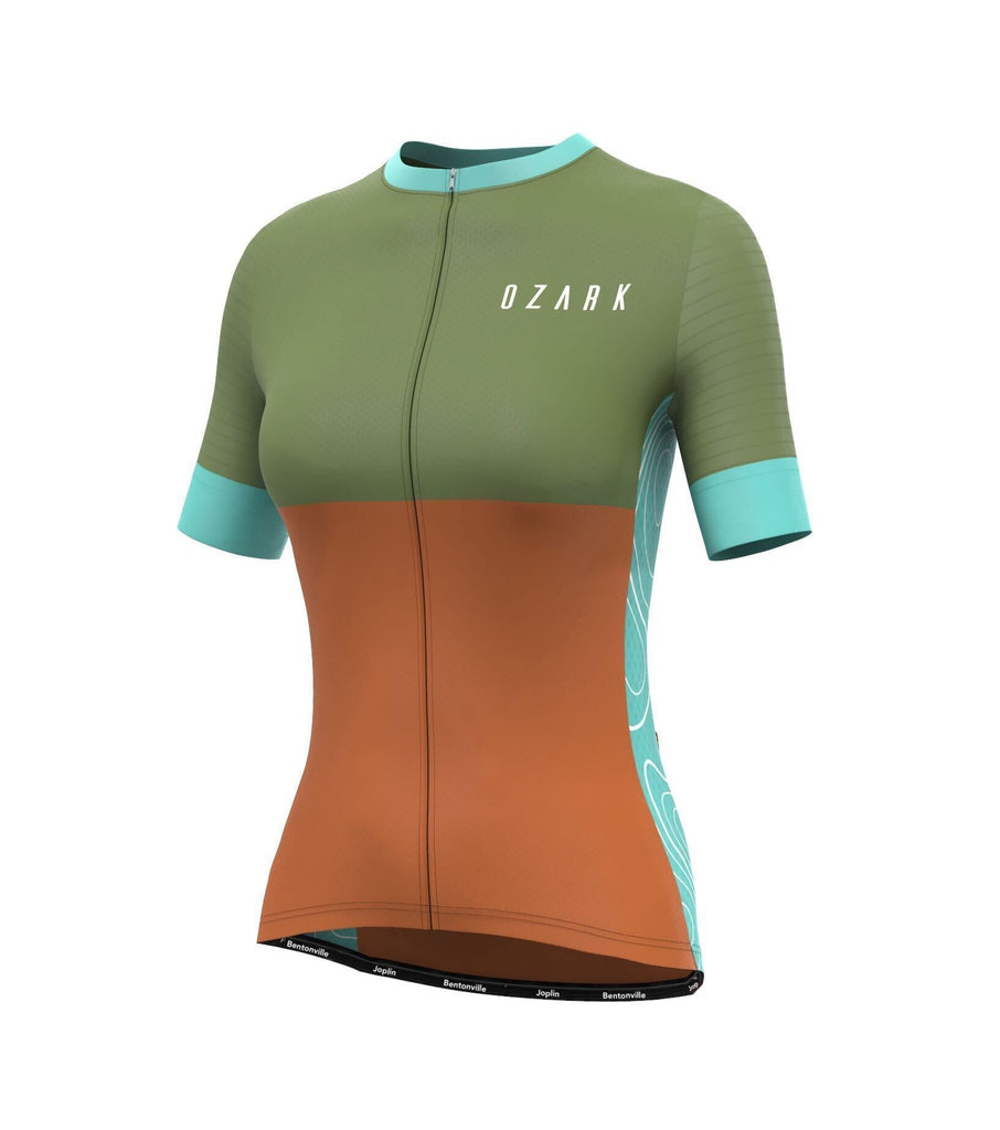 Women's Jersey - Green Core - UrbanCycling.com
