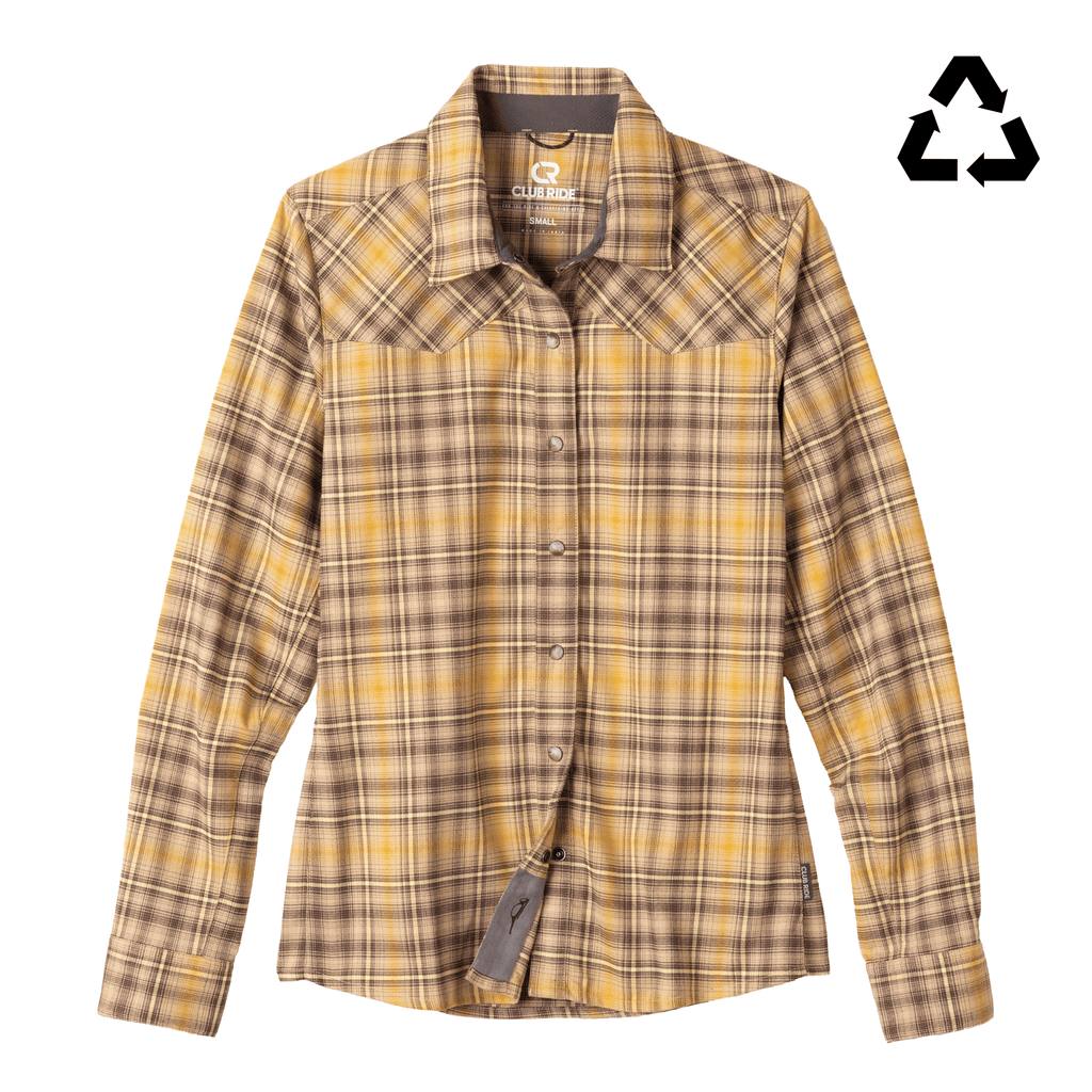 Women's Liv'n Flannel - UrbanCycling.com