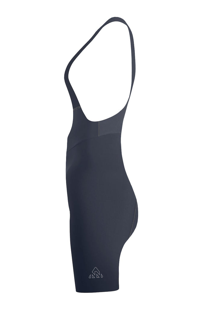 Women's Seamless Gray Pro Cycling Bib Shorts - UrbanCycling.com