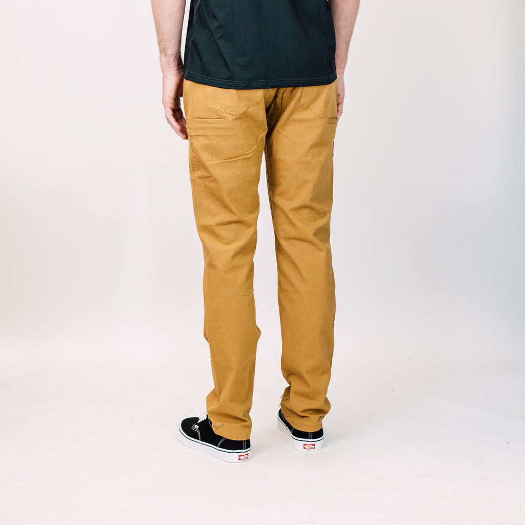 WorkHorse Stretch Canvas Pant - Buckskin - UrbanCycling.com