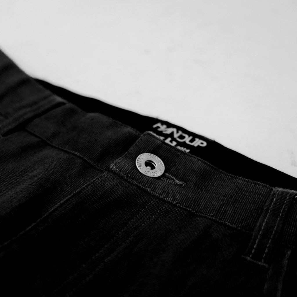 WorkHorse Stretch Canvas Pant - Pure Black - UrbanCycling.com