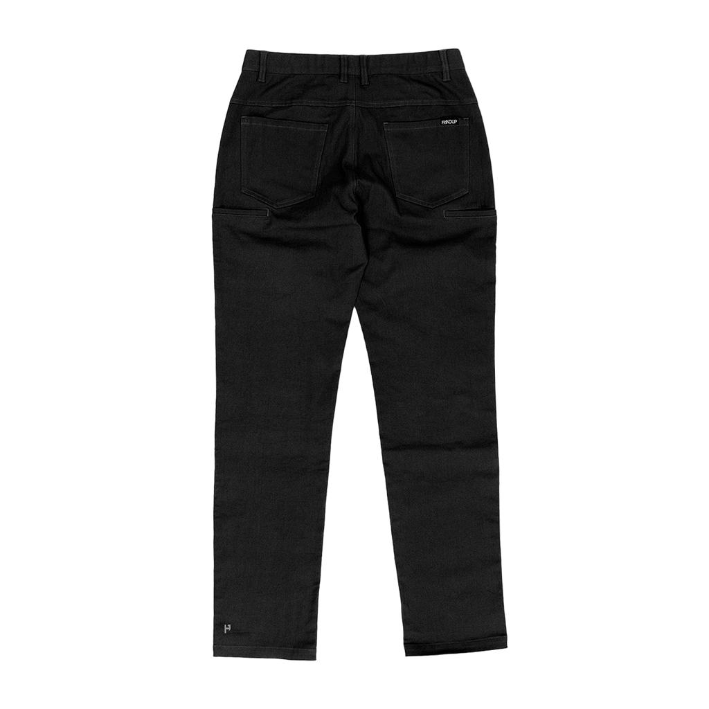 WorkHorse Stretch Canvas Pant - Pure Black - UrbanCycling.com