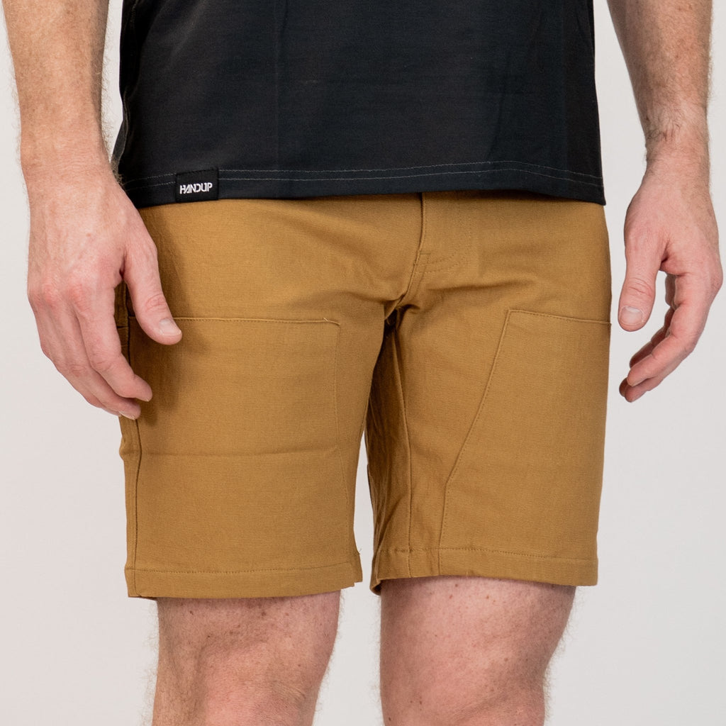 WorkHorse Stretch Canvas Short - Buckskin - UrbanCycling.com