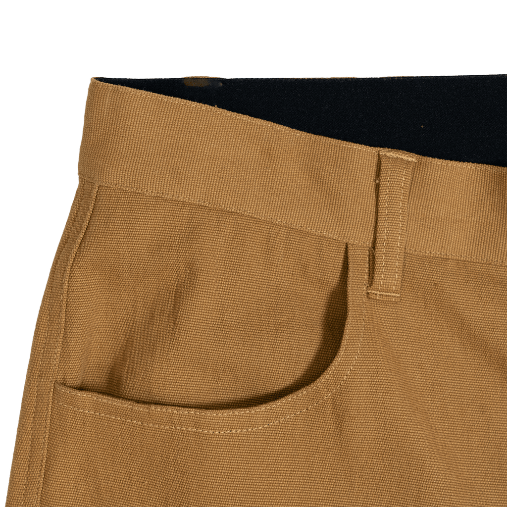 WorkHorse Stretch Canvas Short - Buckskin - UrbanCycling.com