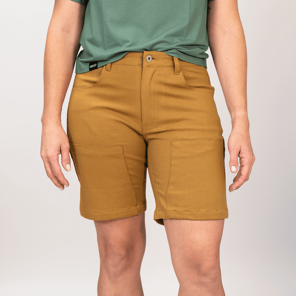 WorkHorse Stretch Canvas Short - Buckskin - UrbanCycling.com