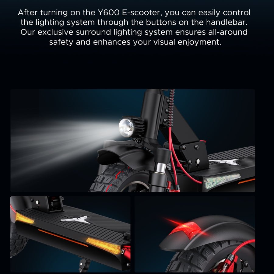 Y600 Electric Scooter - UrbanCycling.com