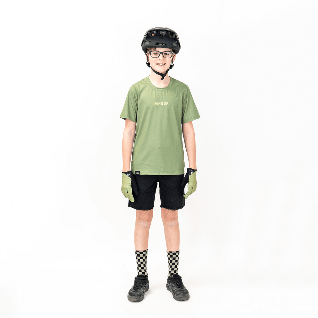 Youth ActiviTEE - Dirt Surfin' Moss Green - UrbanCycling.com