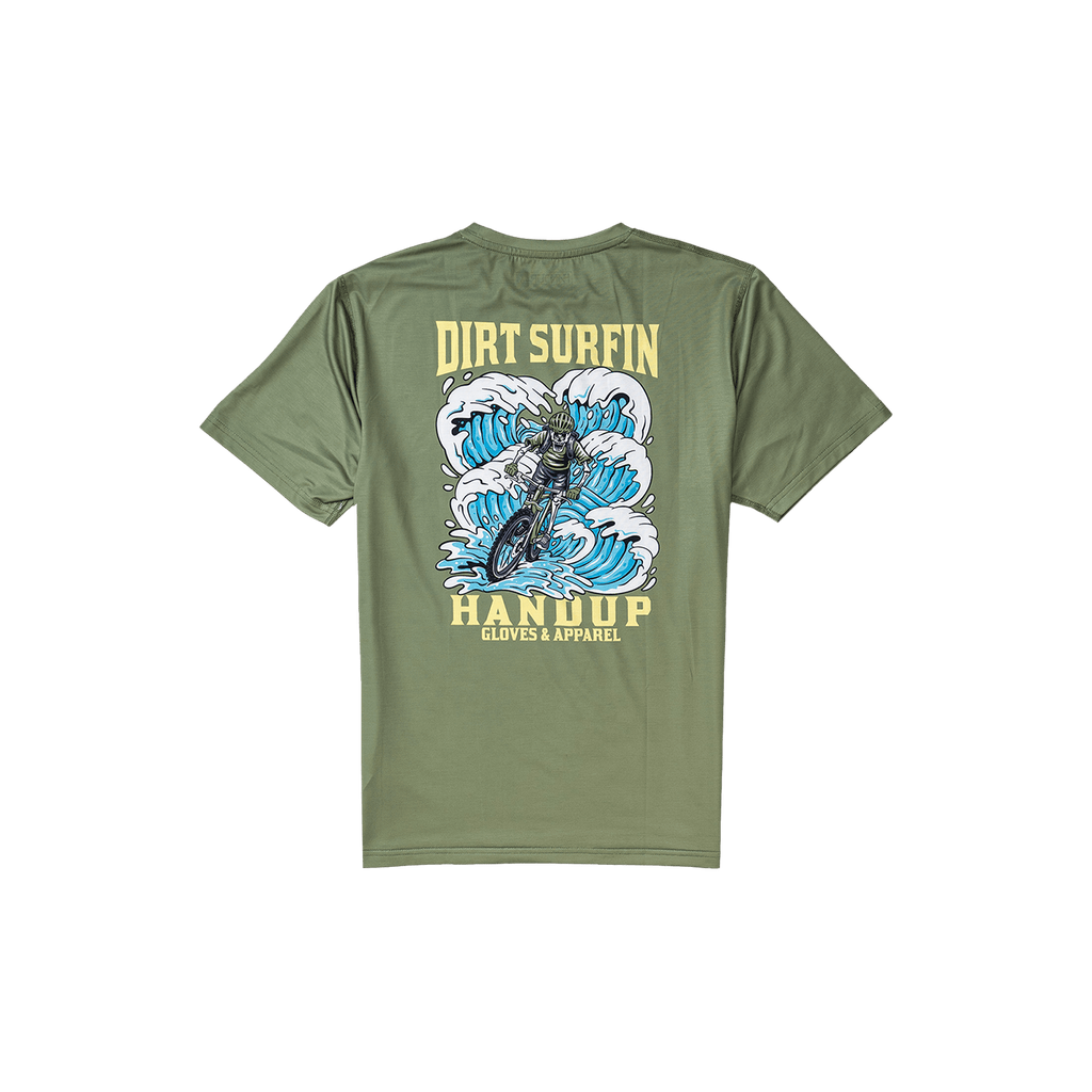 Youth ActiviTEE - Dirt Surfin' Moss Green - UrbanCycling.com