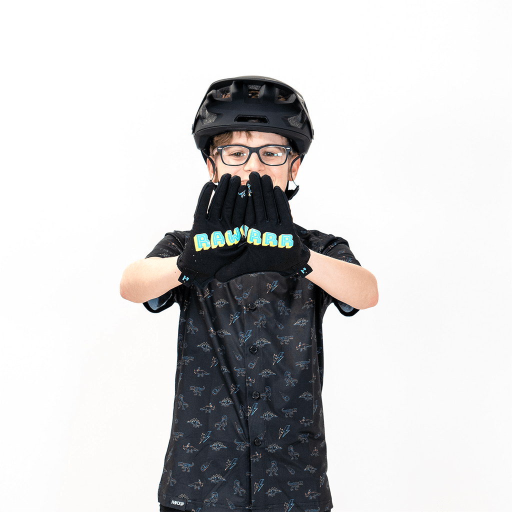 Youth FlexGRID Button Up - Dino's End - UrbanCycling.com