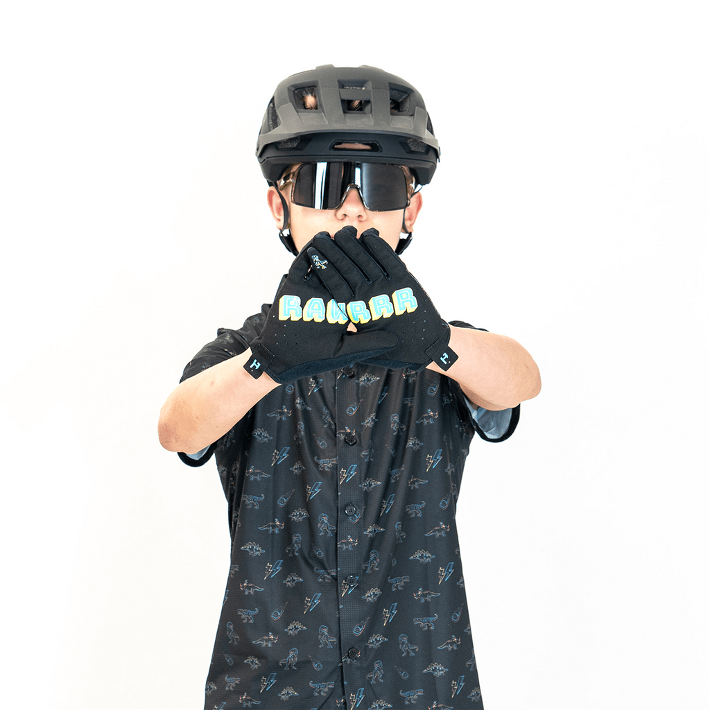 Youth FlexGRID Button Up - Dino's End - UrbanCycling.com