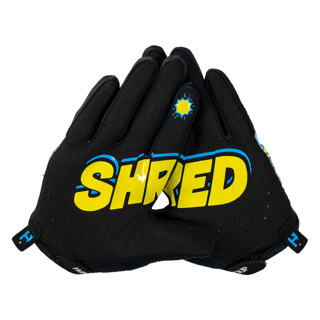 Youth Gloves - Comic Bubbles - UrbanCycling.com