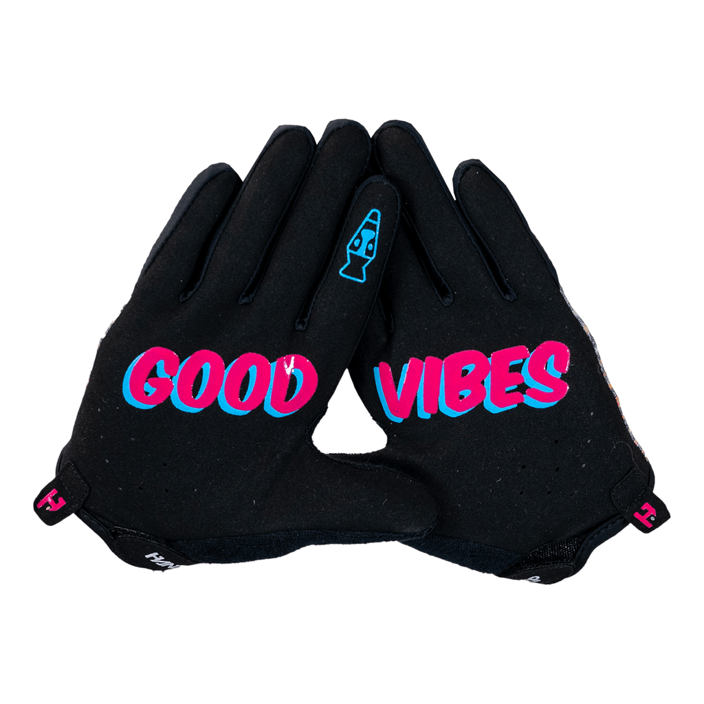 Youth Gloves - Reverse Tie Dye - UrbanCycling.com