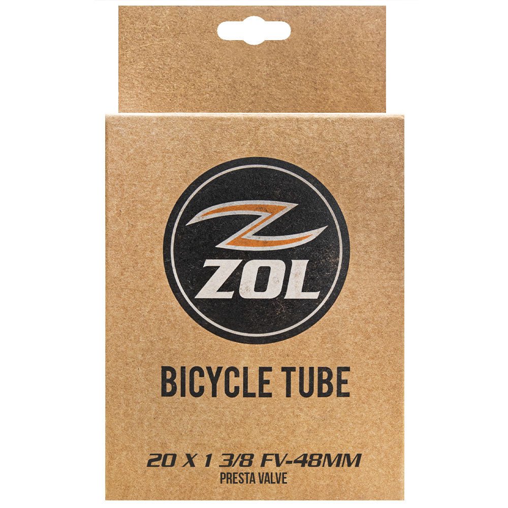 Zol Bicycle Bike Inner Tube 20"x1 3/8 Presta Valve 48mm Valve - UrbanCycling.com