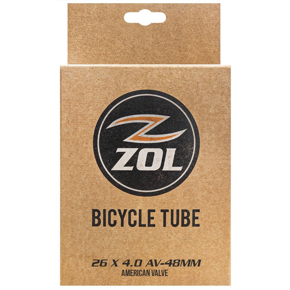 Zol Multipack Fat Tire Bike Bicycle Inner Tube 26"x4.0 Schrader Valve 48mm - UrbanCycling.com