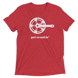 Get Crankin Cycling T-Shirt - Urban Cycling Apparel