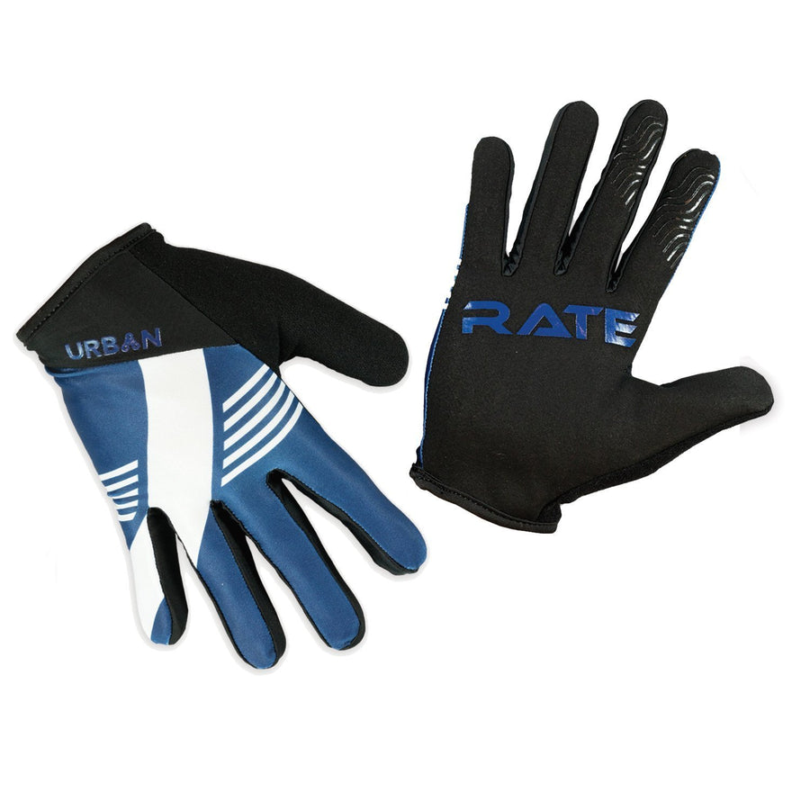 "LIBERATE" MTB Gloves - 4-way stretch, phone swipe, snarky graphics - Urban Cycling Apparel