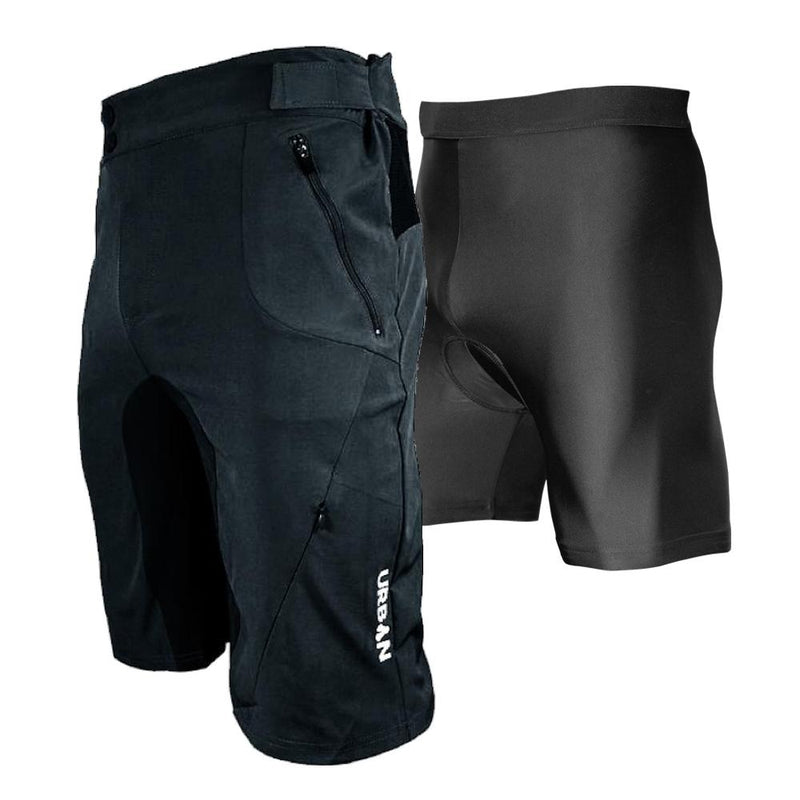 Men's Gravel Grinder Cyclocross / MTB Shorts - Flex Soft Shell Shorts ...