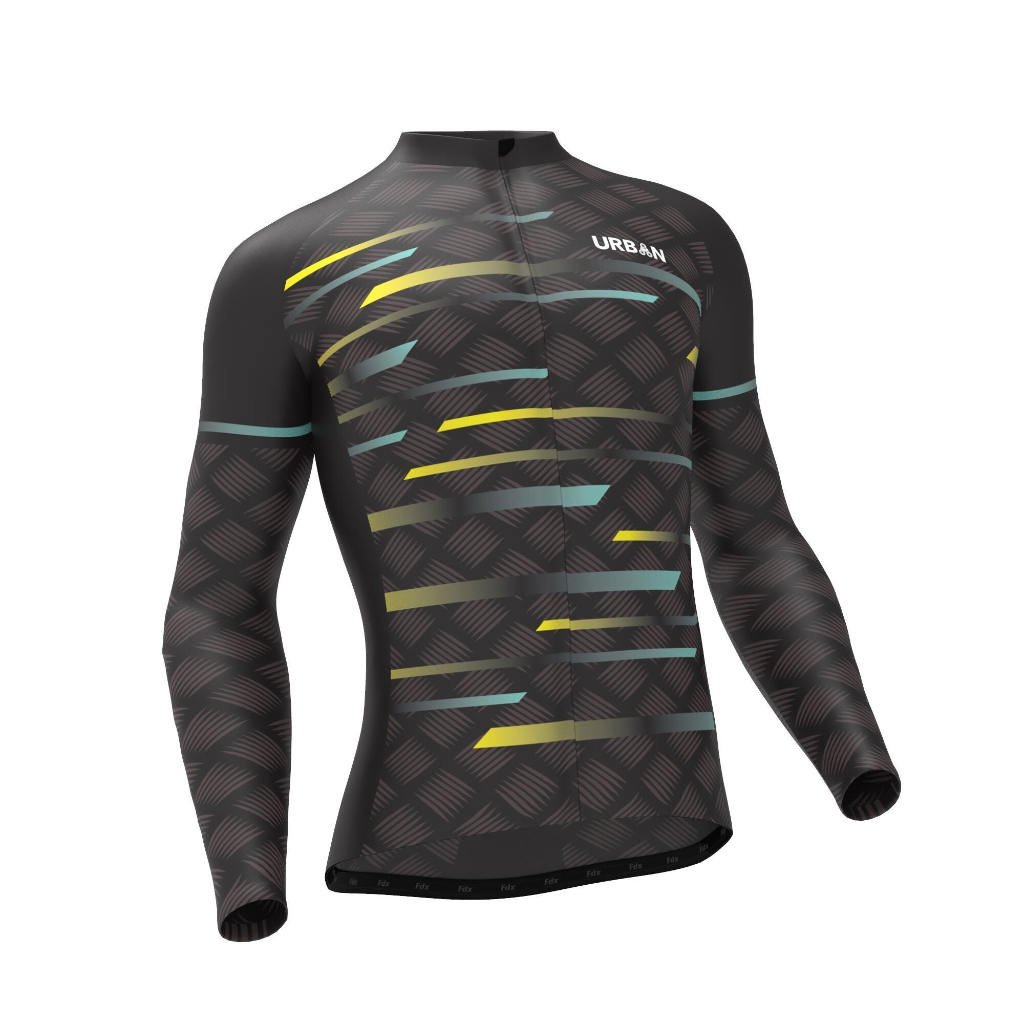 Men's Pro Urban Carbide Thermal Long Sleeve Jerseys / Bib Tights - Urban Cycling  Apparel