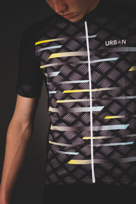 Men’s Pro Urban Cycling Carbide Short Sleeve Jerseys / Bib Shorts