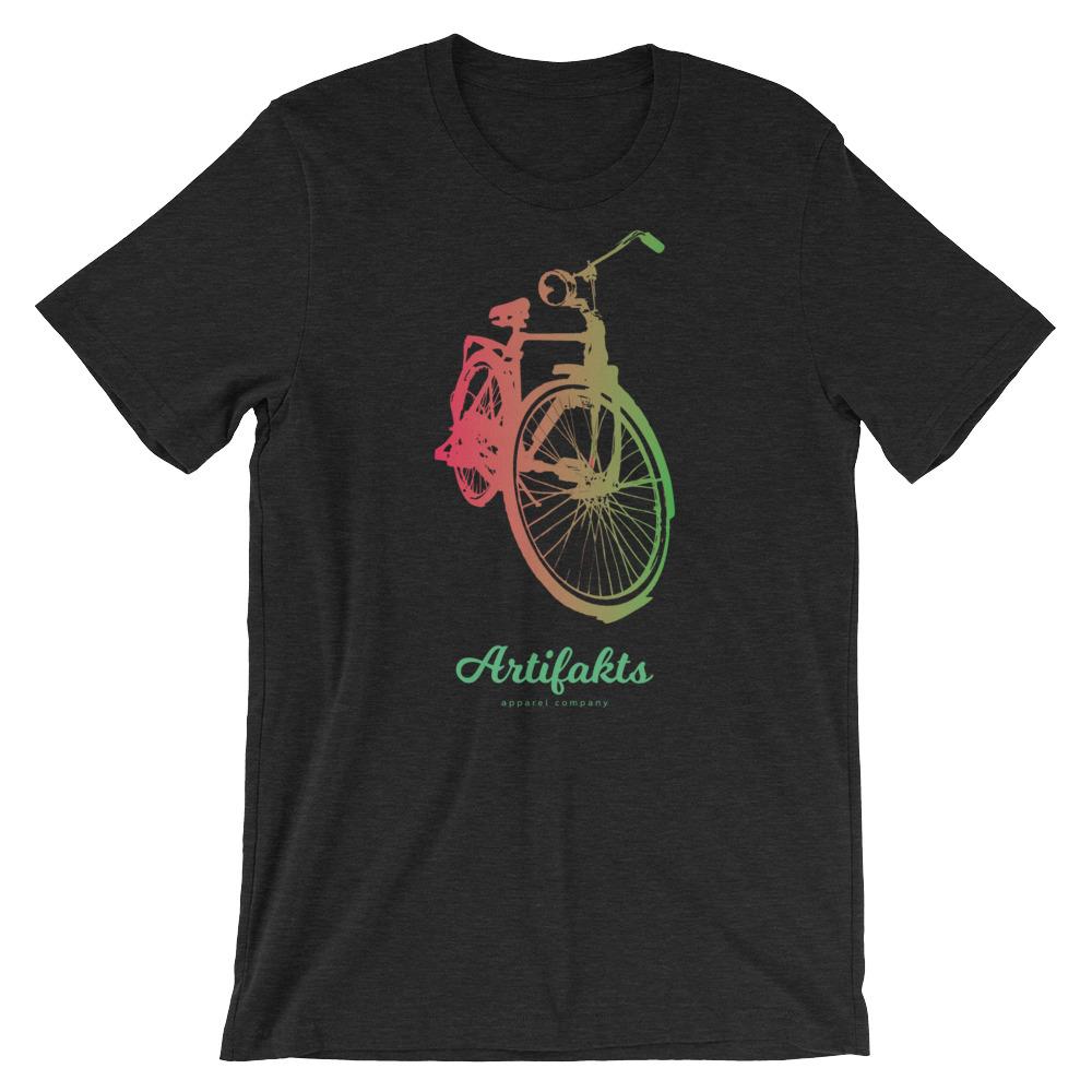Old Bike Artifakts Short-Sleeve Unisex T-Shirt - Urban Cycling Apparel