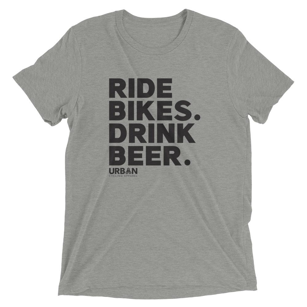 Ride Bikes. Drink Beer T-Shirt - Urban Cycling Apparel