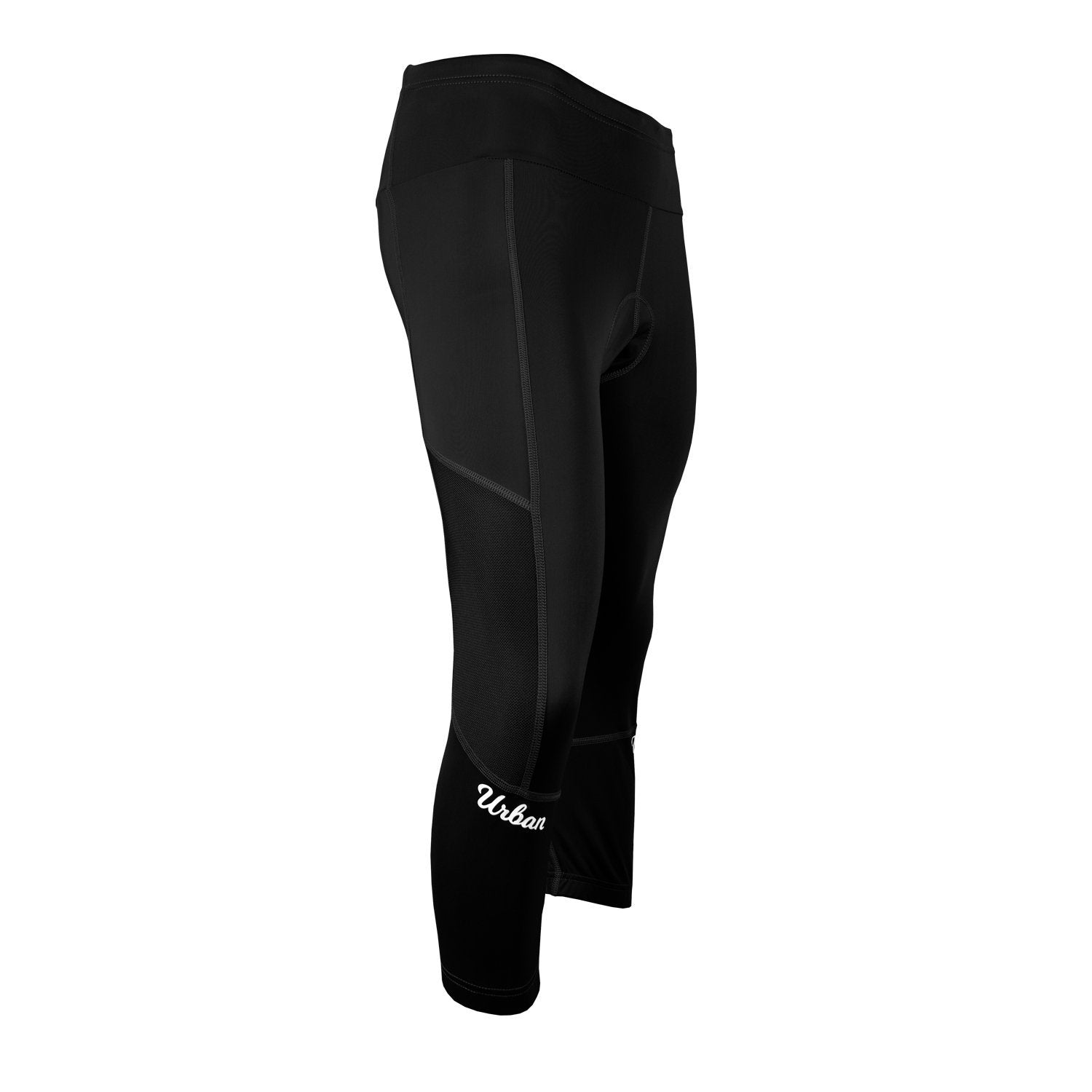  Women's Cycling Tights 3D Padded Bike Compression 3/4
