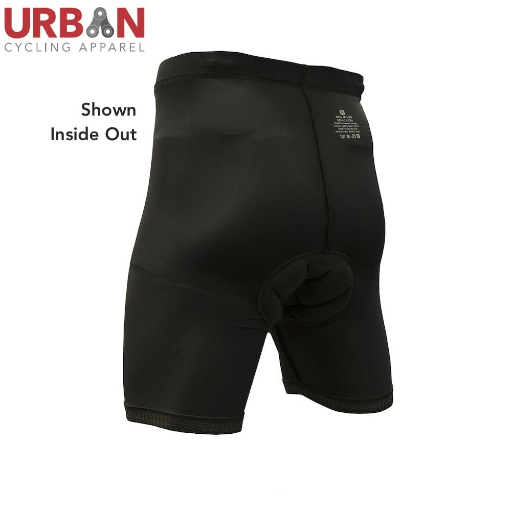 Urban Cycling ClickFast Padded Undershorts Liner Underwear With
