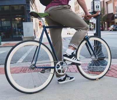 Urban Cycling Commuter Bike to Work Pants - Navy Blue