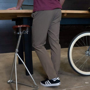 Urban Cycling Commuter Bike to Work Pants - Khaki - Urban Cycling Apparel