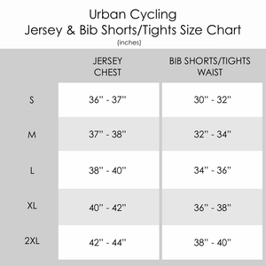 Urban Cycling RED THERMAL WINTER fleece Jersey & Bib Tights - Urban Cycling Apparel