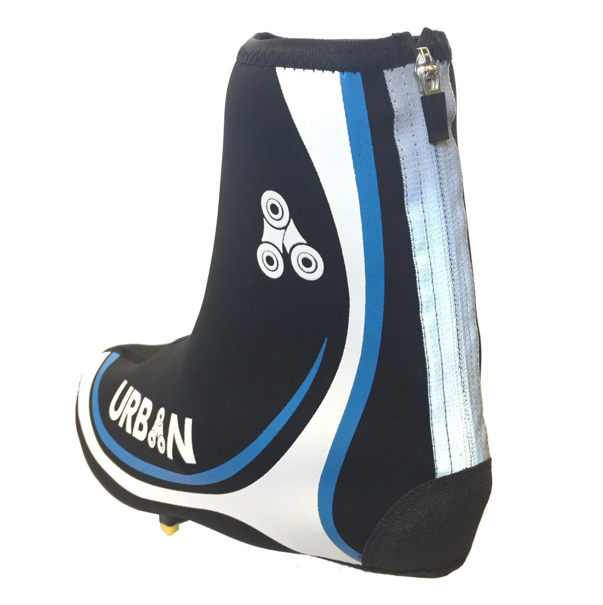 Urban Cycling Shoe Covers with Reflective Zipper Windproof