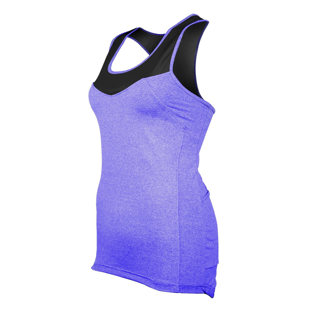 Women's Cycling/Running Racerback Tank Top with Pockets - UrbanCycling.com