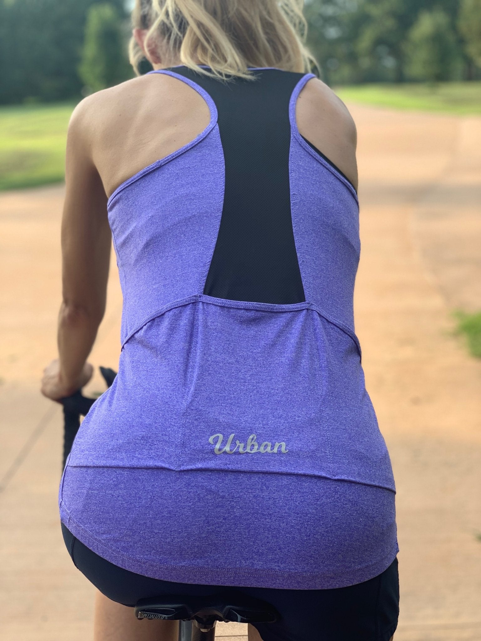 Bike Riding Tank Tops Urban Cycling Women’s Racerback Tank Top with Pockets – Lightweight, B ...