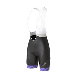 Women's Pro Series Purple Cycling Short Sleeve Jersey, Bib Shorts, or Kit Bundle - Urban Cycling Apparel